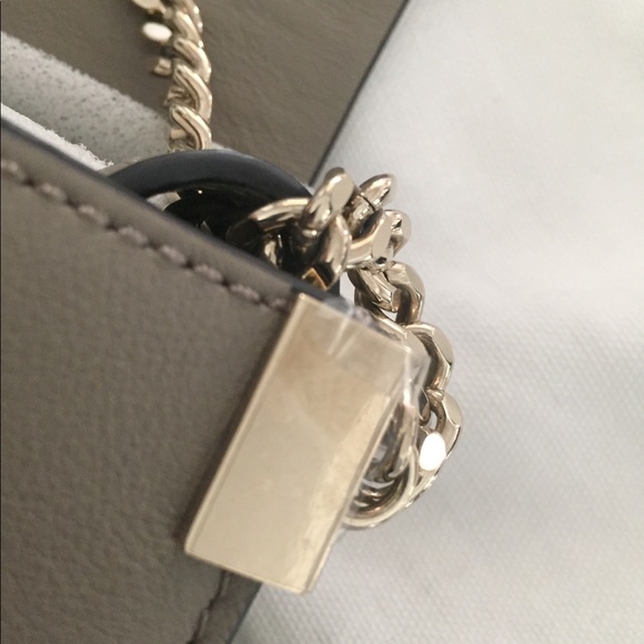 Mint Chloé Small Faye Shoulder Bag, Motty Grey - Picture 5 of 14
